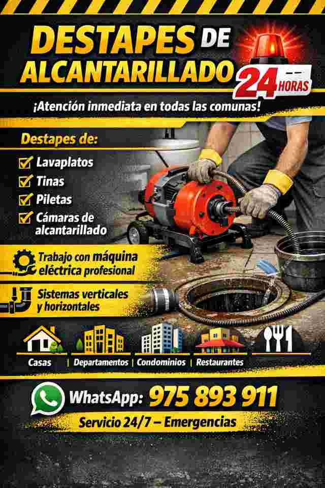 Gasfiter.cl VSV - Destape red de alcantarillado Providencia Gasfiter.cl VSV - Destape red de alcantarillado Providencia